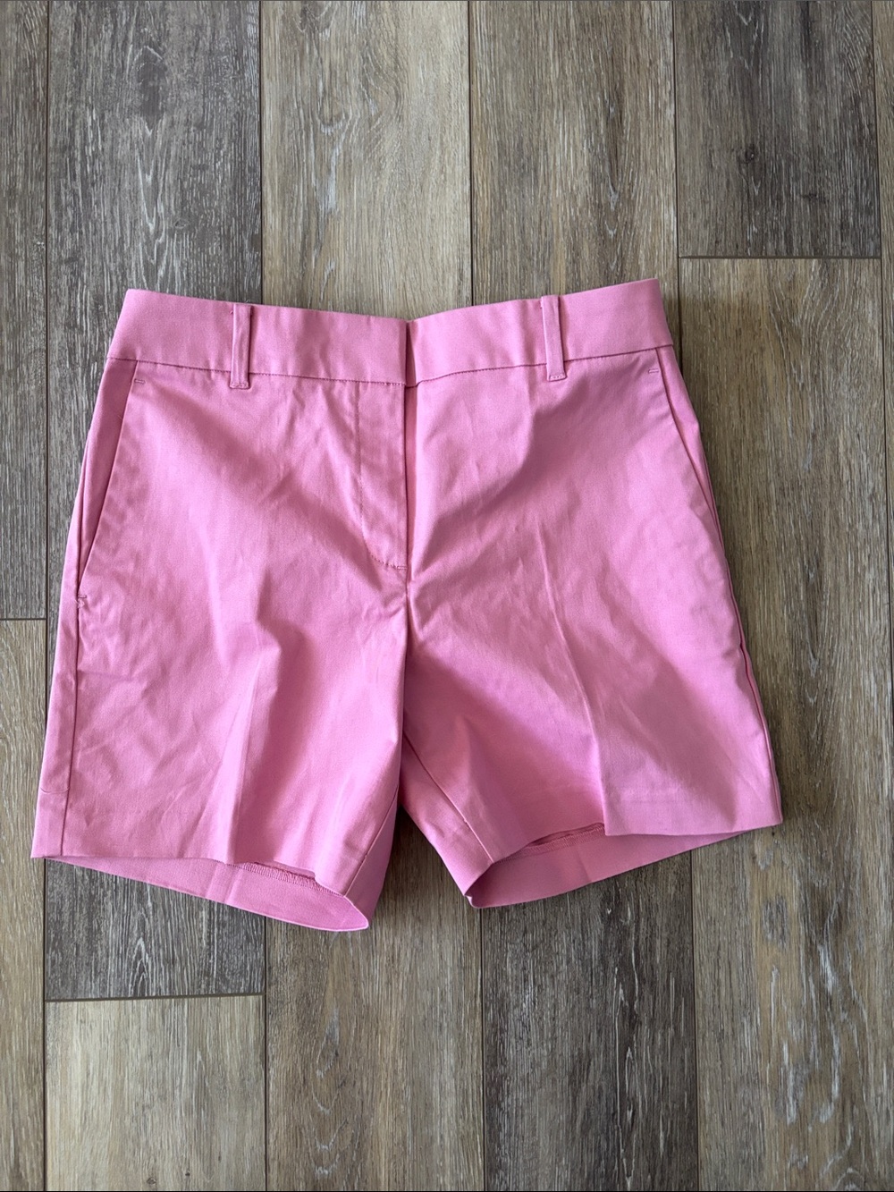 Ann Taylor Pink Tailored Bermuda Shorts